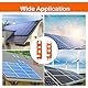 2 Stück Solar Schraubenschlüssel,MC4 Werkzeug für Solarpanel,Solar Werkzeugschlüssel,MC4 Stecker Werkzeug,Solarstecker Werkzeug,Photovoltaik Solar, für Solarpanel-Kabel PV-Systemdraht