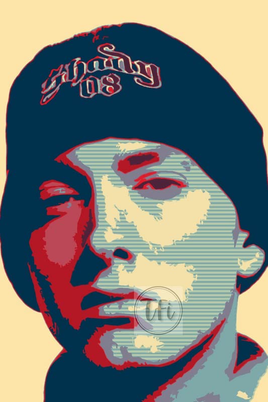 Eminem Posters, Eminem American rapper Posters for Room, Unframed, with