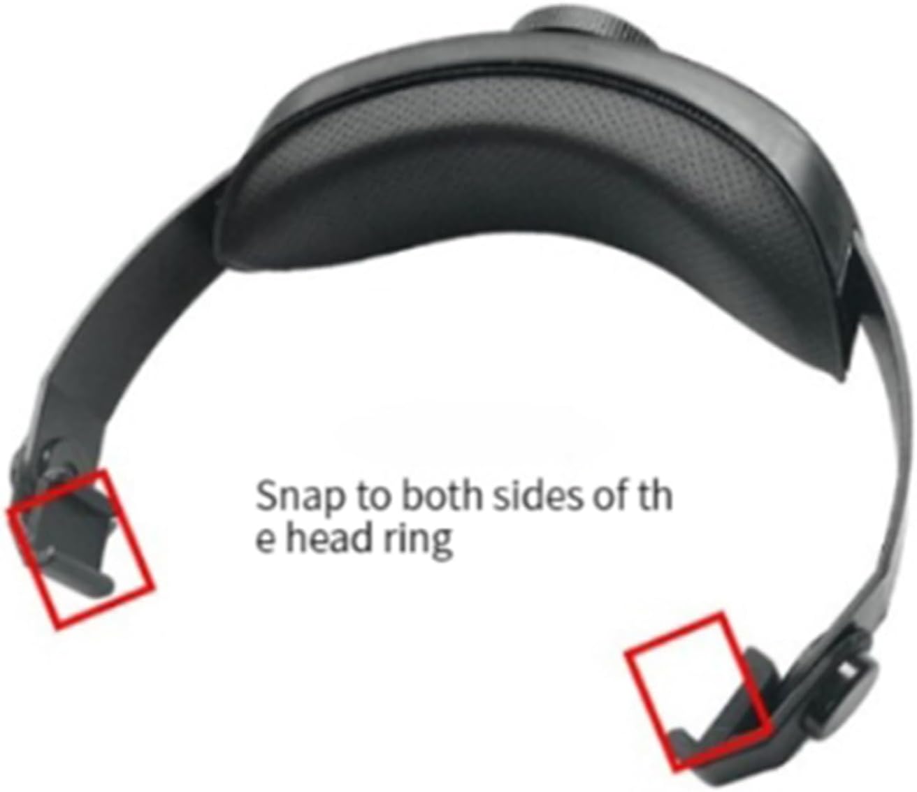 VR2ヘッドセット用の調節可能なヘッドストラップと額クッションパッド、VR2用の快適なオーバーヘッドストラップ、頭圧バランスアクセサ