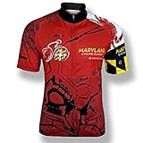 athlos - Men's Maryland Cycling Classic Jersey (X-Large) Multicolor