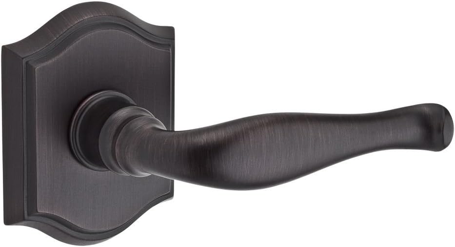 Review Baldwin Reserve 9BR3520-017 Decorative Arch Right-Handed Passage Lever in Venetian Bronze