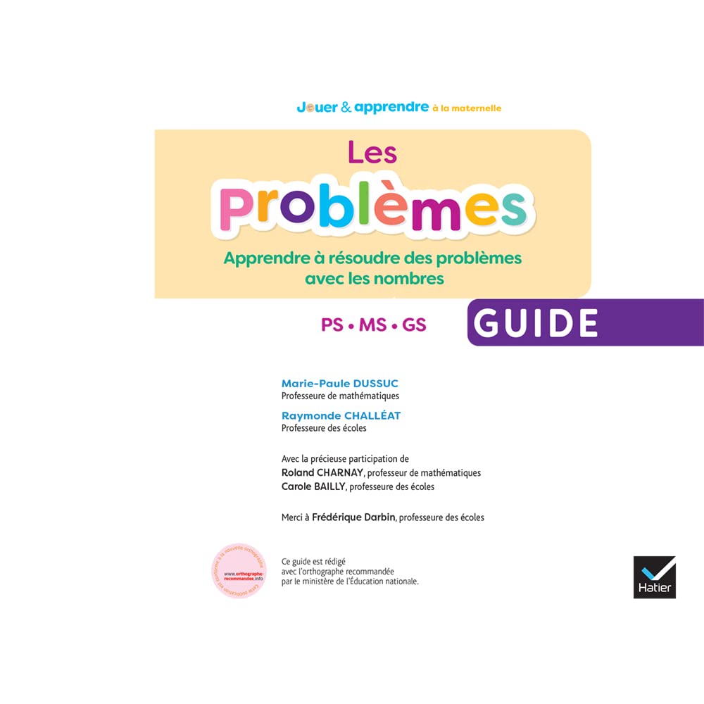 Boite de jeux maths maternelle Ed.2022 - Problèmes mathématiques