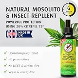 THEYE Natural Mosquito & Insect Repellent Spray – DEET-Free, Long-Lasting Protection, 100% Natural Ingredients, Safe for Skin, Travel-Friendly 100ml - Image 2