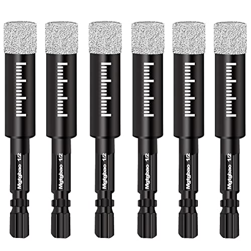 Mgtgbao 6pc Dry Diamond Bit Set