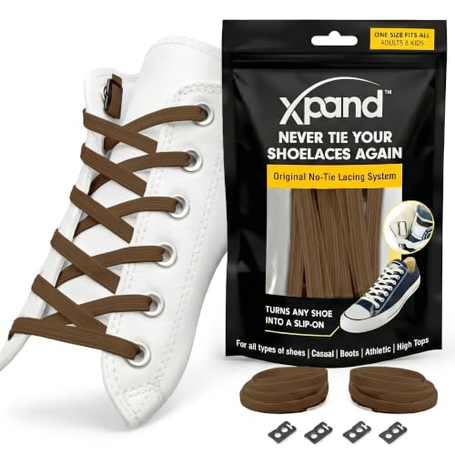 Xpand No Tie Elastic Shoe Laces for Sneakers - Shoelaces for Adults & Kids by Xpand - Used condition - US$8.50