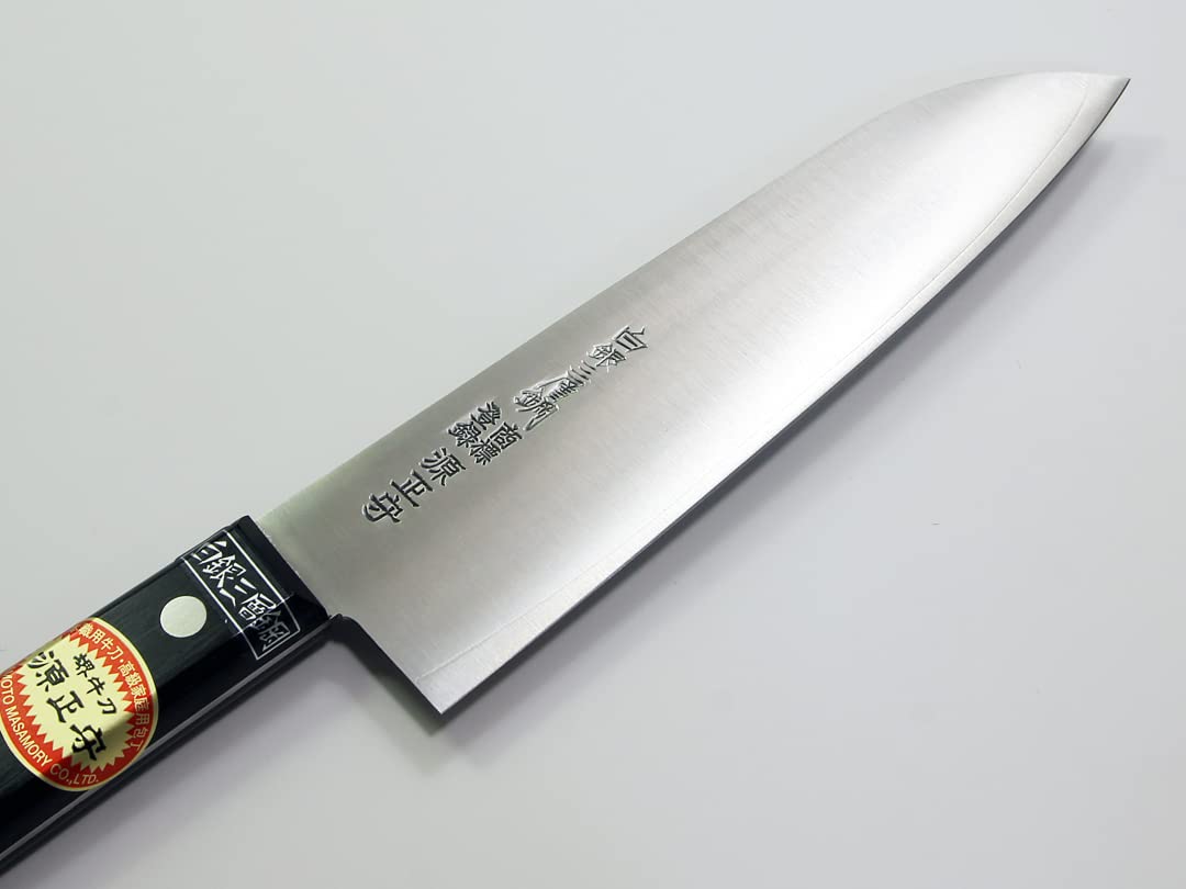 源正守作 土井勝案 三徳包丁 厚刃 ステンレス鋼製 左右兼用 全長約275㎜ Amazon | 源正守 白銀三層鋼 三徳型包丁 Cook's knife180 | e刃物
