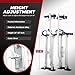 Nakkaa 24-40 Inch Adjustable Aluminum Drywall Stilts for Heavy-Duty Work Stilts for Sheetrock Exterior Wall Painting Construction (Silver,24