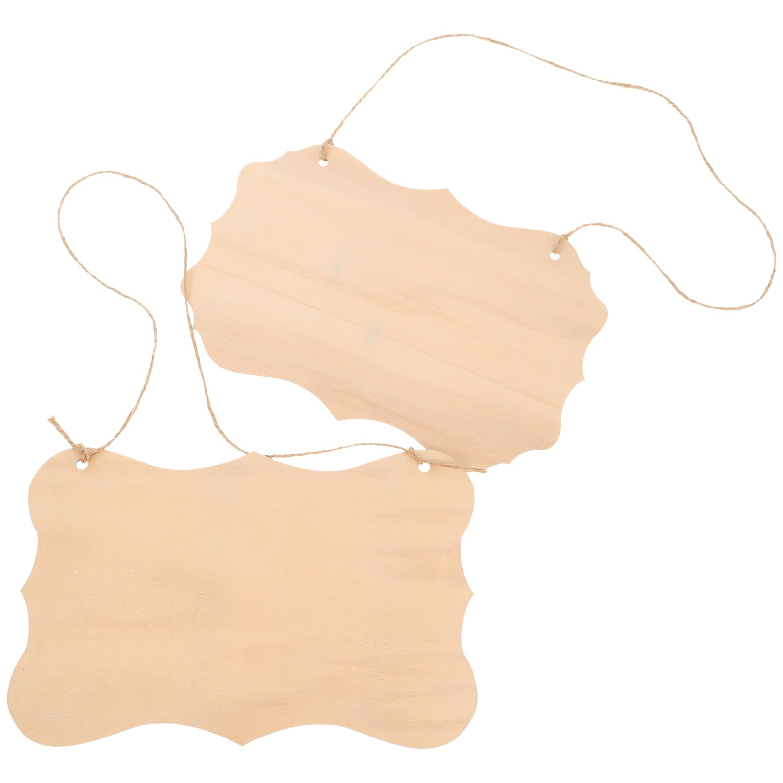 Amazon | NUOLUX 木製サインプレート 2枚セット 8.7×5.7インチ 軽量75G