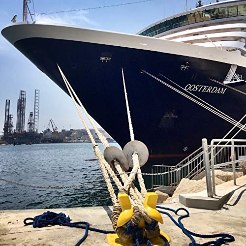 image for B4B BANG 4 BUCK 3/8 Inch 300 Feet Three White Braided Anchor Rope - Po