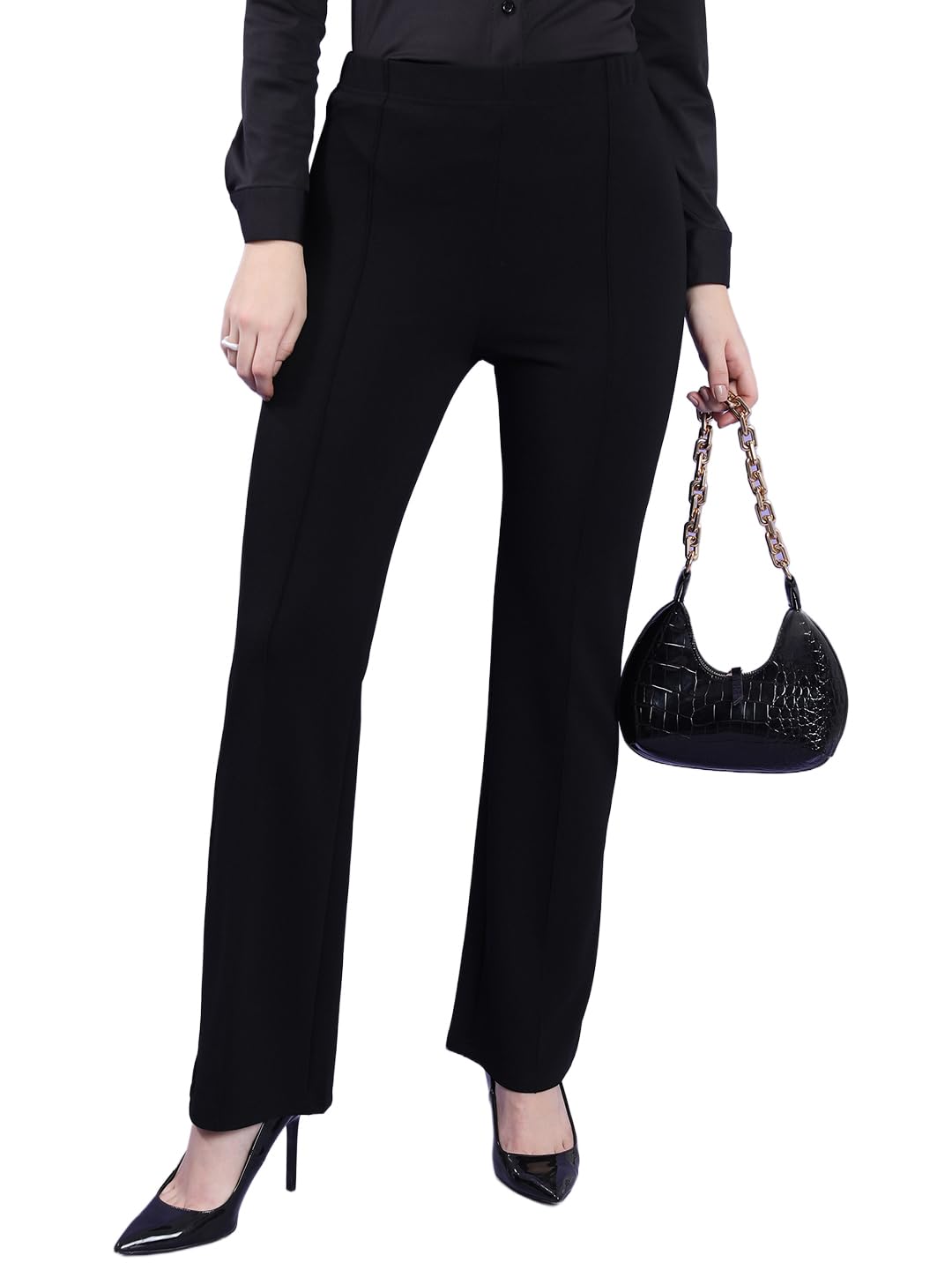 tokyo talkies Women's Boot Cut Pants-picture-14