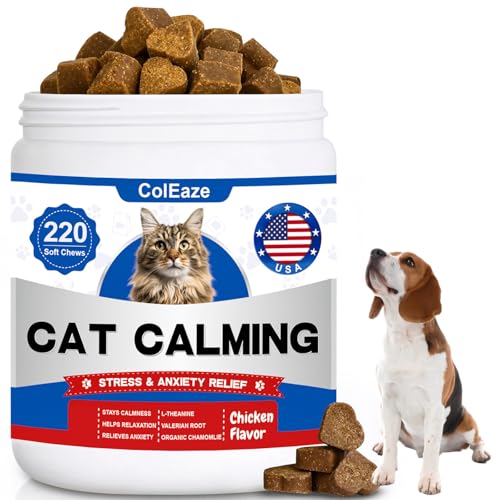 ColEaze Cat Calming Chews 220cct