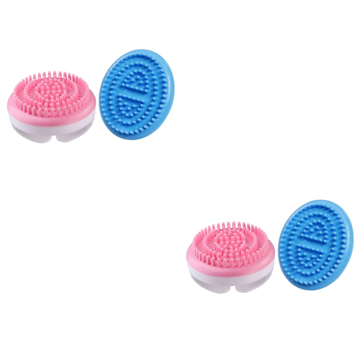POPETPOP 4stücke Massagebürste Für Ganzen Körper Sanfte Kopfhaut Und Körperpflege Hautreinigung Und Entspannung Ergonomisches Design Strapazierfähig Und Leicht