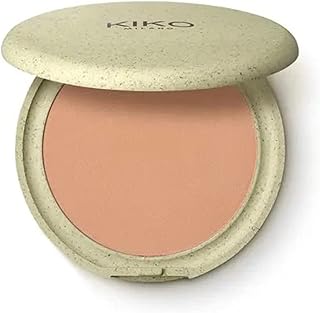 KIKO Milano Green Me Face Powder, Edition 2022, Matte-finish Powder With Pistachio Oil - 03 Hazelnut