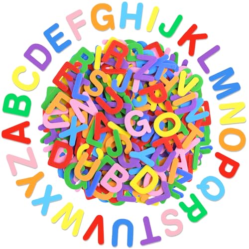 1312 Pcs Foam Letter Stickers Self-Adhesive EVA Alphabet Stickers Small 1 Inch 3D Foam Letters for DIY Crafts Scrapbooking School Projects Classroom Office Home Party Decor (8 Vibrant Colors)