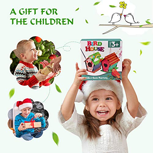 Barhee CHRISTMAS BIRD HOUSE-ST 2Pack Diy Bird House Kit thumb #6