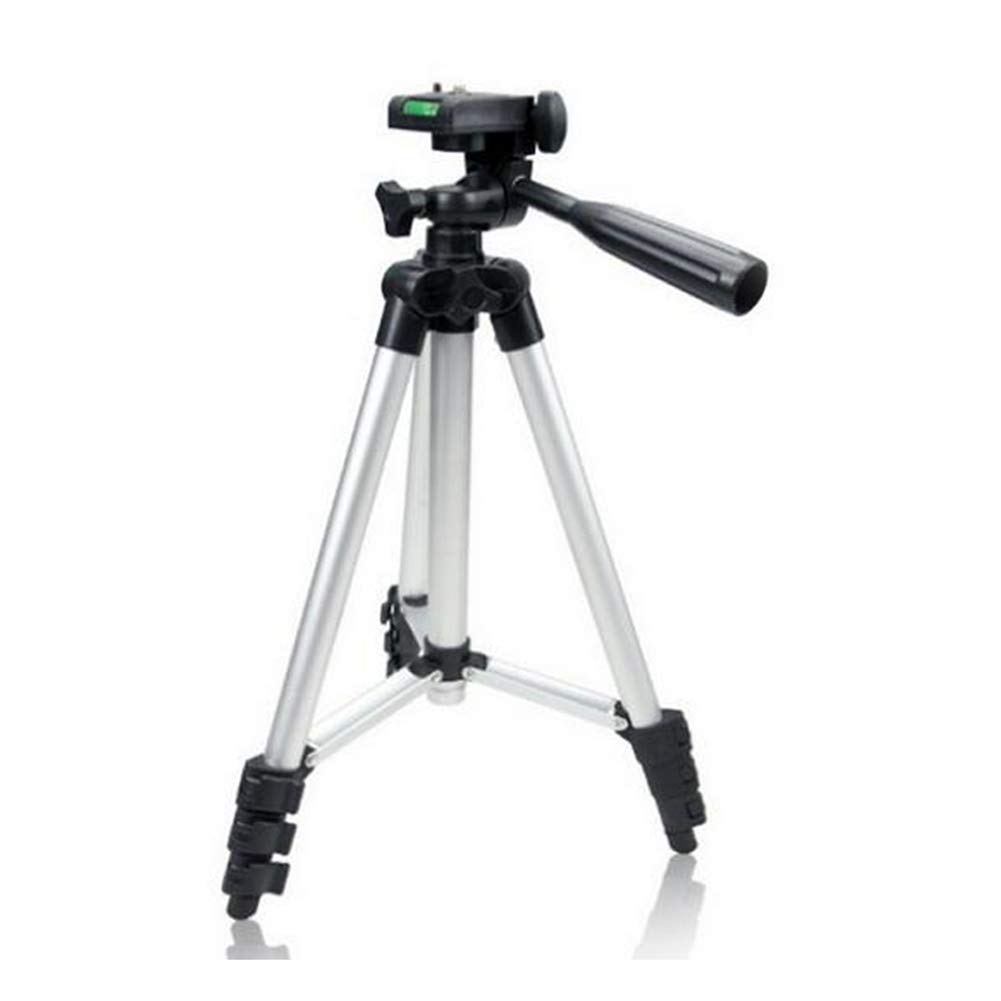 WalwayFoldable Lightweight Aluminum Travel Tripod for Most Video Camera/Digital Camera/GoPro/Smartphones and DSLR, with Carrying Bag