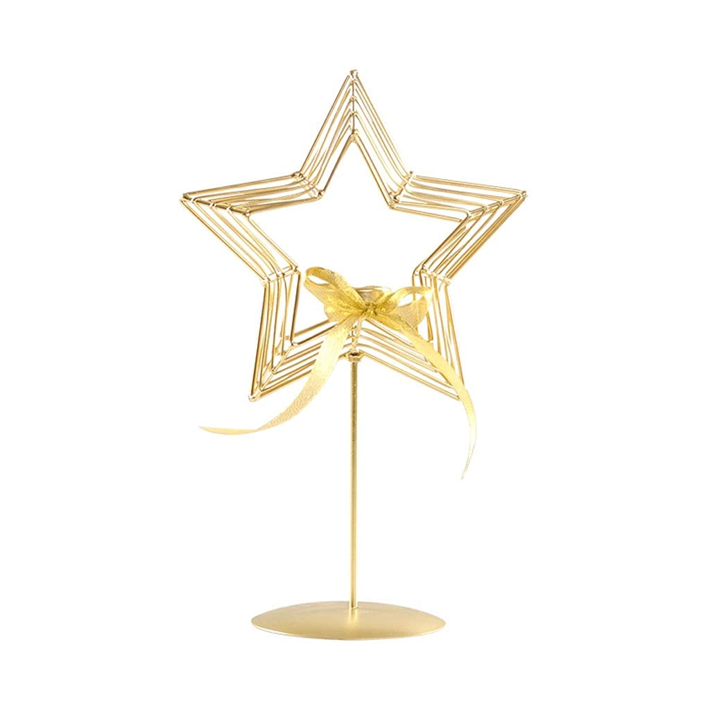Świecznik Kutego Żelaza Świecznik Uchwyt Boże Narodzenie Scena Rekwizyty Stołowe Świeca Dekoracje Domowa Restauracja Candlelight Dinleval Dekoracje Canlder (Size : Small)
