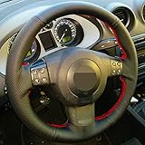 volante ibiza 6l cupra ✅ 【Cuero de alta calidad】 Resistente al desgaste, excelente tacto, se siente mejor para sostener el volante y la nueva apariencia brinda una nueva experiencia de manejo.
