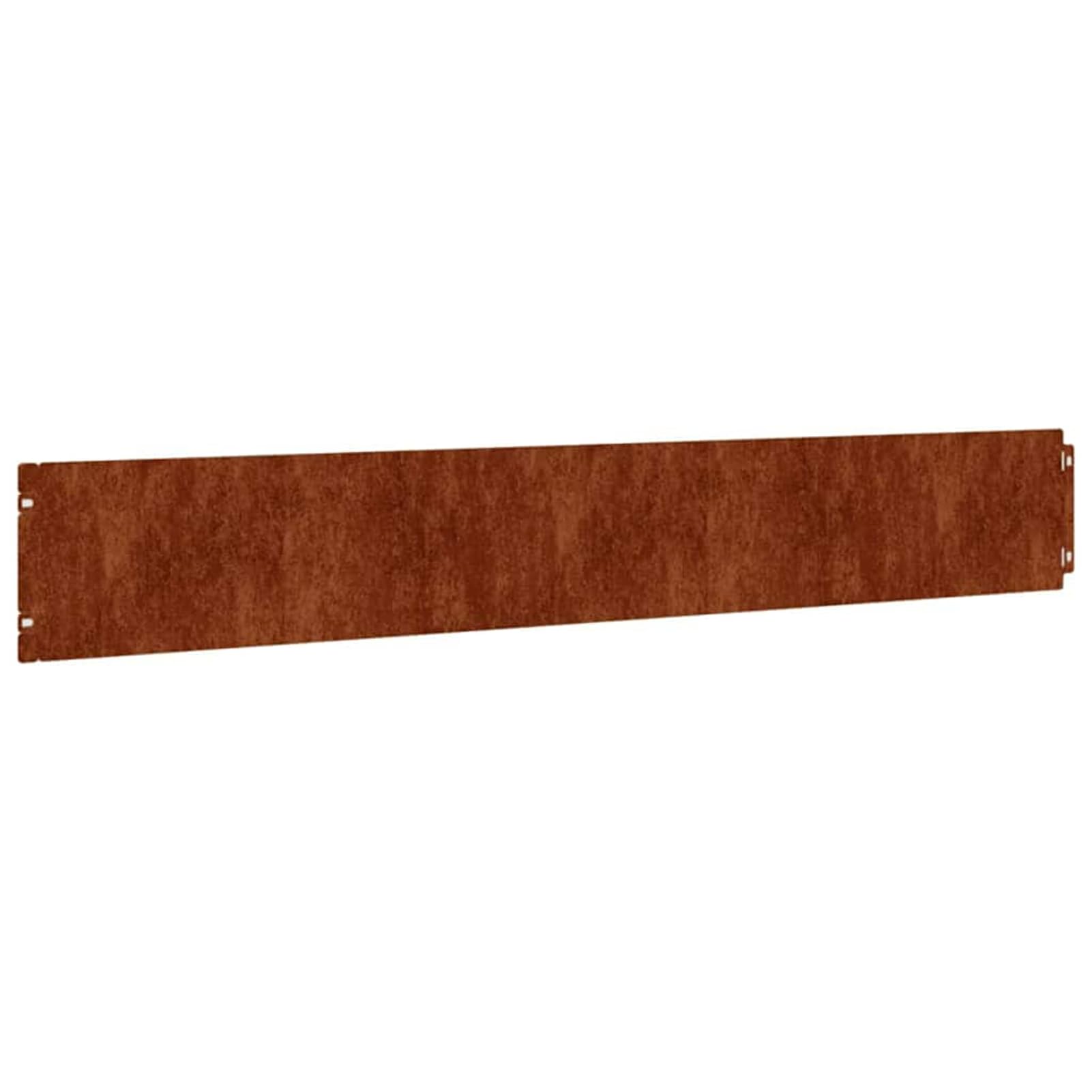 Tidyard Bordura Prato Acciaio Corten Ruggine 50 Pezzi 15x103 cm per Giardino e Aiuole 821893