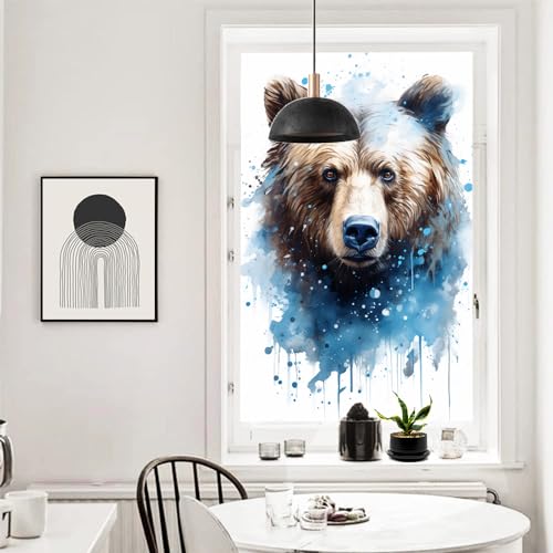 Vinilo decorativo para ventana 17.7x23.6 pulg estilo vidrio miniatura 5