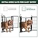 FXW Rollick Dog Playpen, 1 Add-On Gate Panel, Single 32-Inch Wide Gate Panel