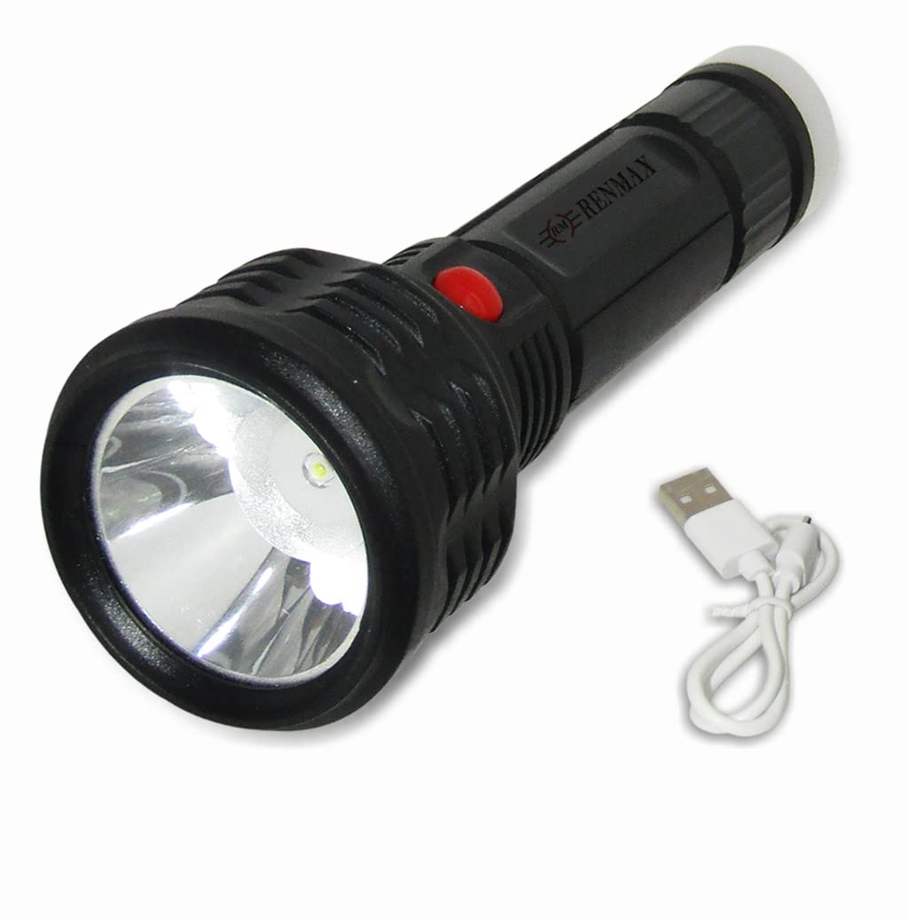 See full amazon price history chart for RENMAX 50W Led Torch 500M Range & Tail Light Pocket Size Rechargeable 2000Mah Plastic Black 1Pc (1130 Pocket Size Travel), 5000 Lumen RENMAX 50W Led Torch 500M Range & Tail Light Pocket Size Rechargeable 2000Mah Plastic Black 1Pc (1130 Pocket Size Travel), 5000 Lumen (B09W9QDBWQ) Amazon Price History, Amazon Price Tracker