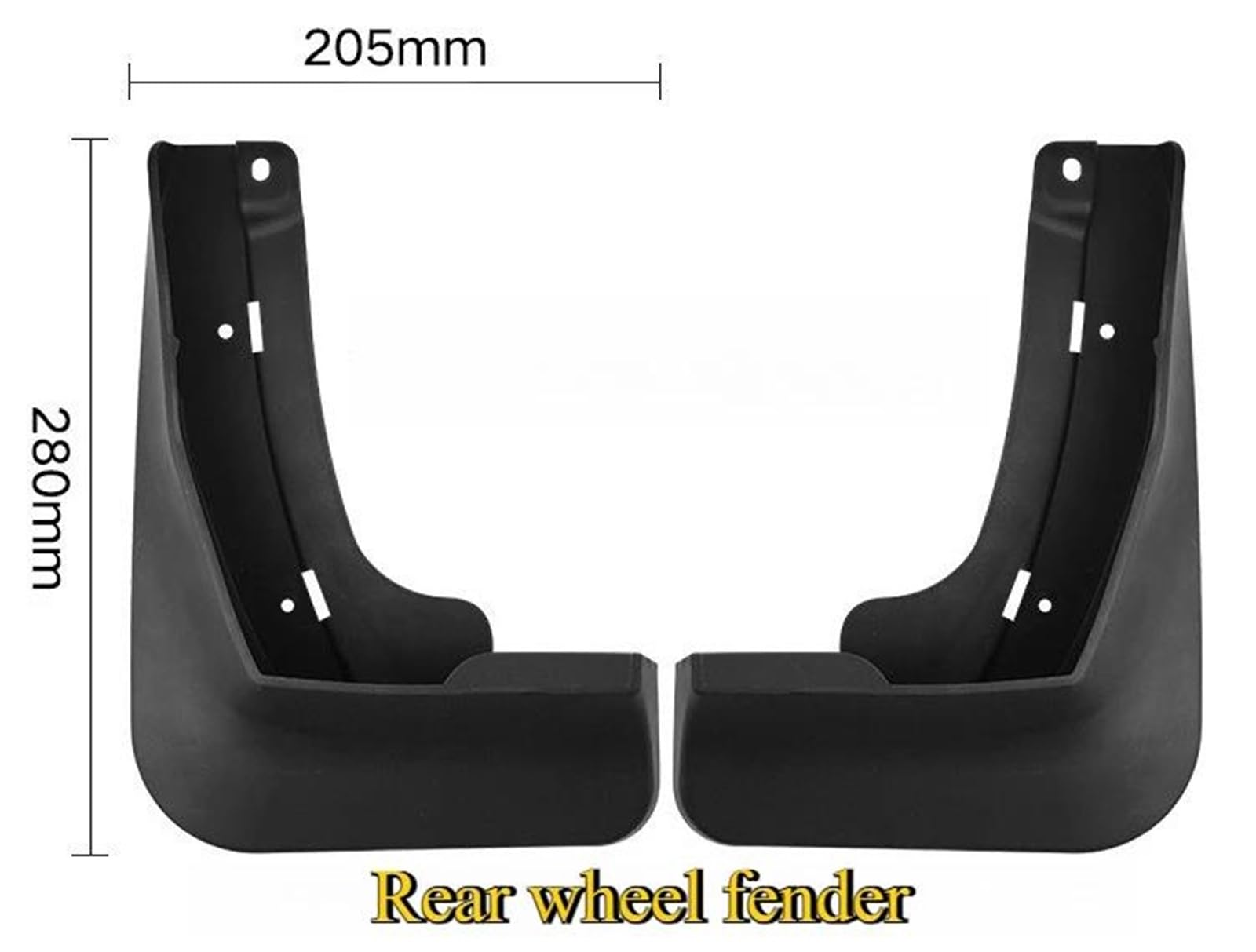 pour Geely pour Galaxy E5 EX5 pour Proton 7 2024-2025 Bavettes Protection Avant Arrière Accessoires Auto