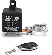 Lianai Interruptor de bateria de controle remoto universal sem fio automotivo Interruptor inteligente de relé bateria de carro Desconectar Interruptor isolador
