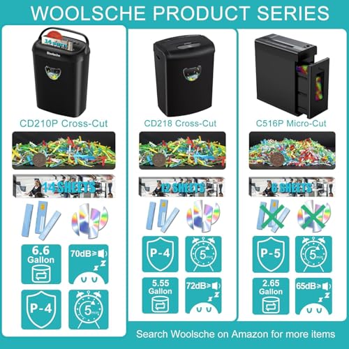 woolsche Home Office Paper Shredder の商品画像 1