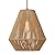 ELYONA Woven Pendant Lights Modern Boho Hanging Lamp with 12" Handwoven Rattan Basket Shade Adjustable Rustic Pendant Light Fixtures for Kitchen Island Farmhouse Dining Room Bar Bedroom Foyer Hallway