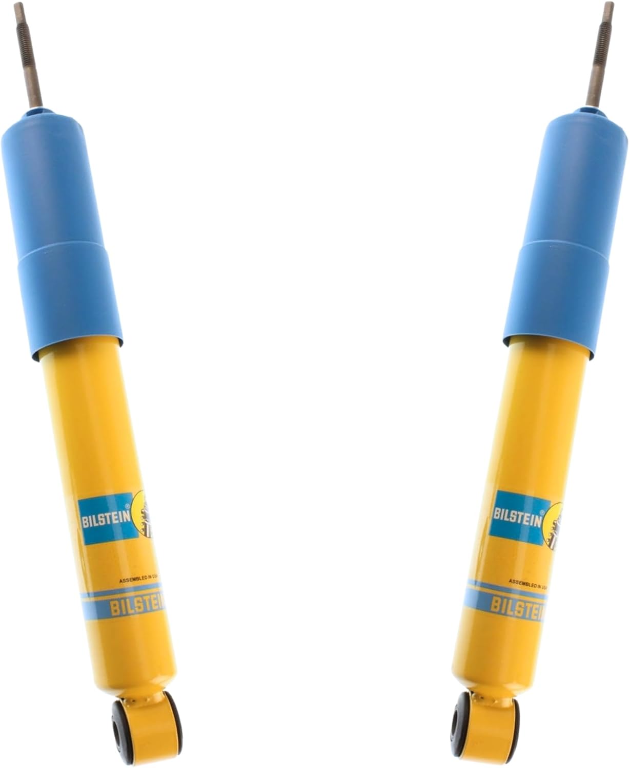 Bilstein Pair of Front B6 4600 Series Shocks Compatible with 1999-2004 Silverado/Sierra 2500/3500 w/o Quadrasteer with 0" Front Lift | Easy Installation