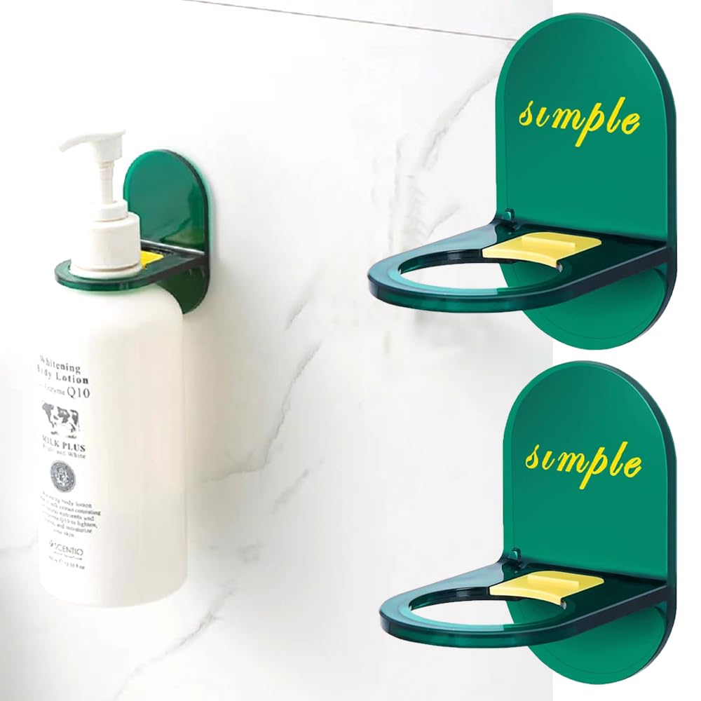 KANISYA Shower Gel Shampoo Bottle Holder Rack for Bathroom Wall Mounted No Drilling Hook Bracket Adjustable Self Adhesive Paste for Shampoo, Sanitizer Bottle Hook for Wall, Kitchen, Toilet PACK-2 (B0CY8LTBVF) Amazon Price History, Amazon Price Tracker
