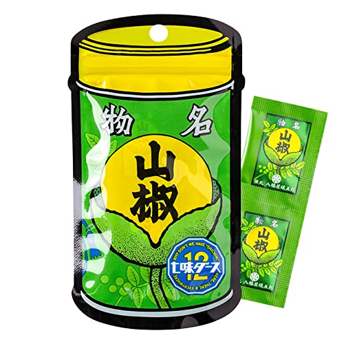Amazon | 八幡屋礒五郎 七味ダース【粉山椒】◎ひとふり 0.2g×12