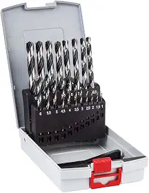Bosch Jogo broca metal HSS-PointTeQ ProBox 1-10mm 19 peças
