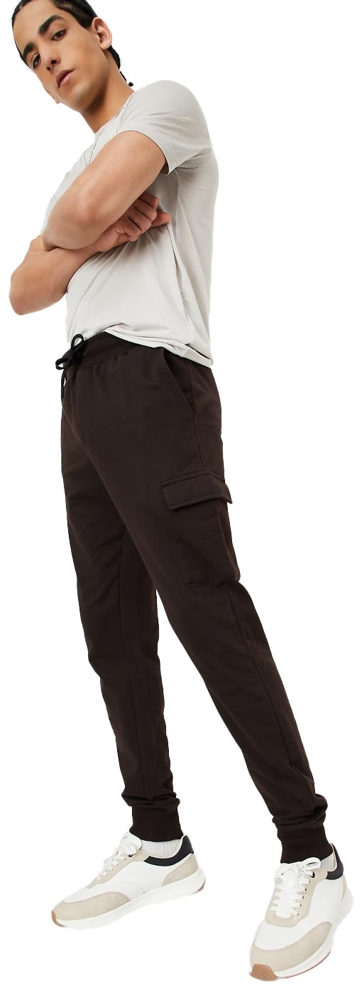 max Men Solid Cargo Joggers-picture-55