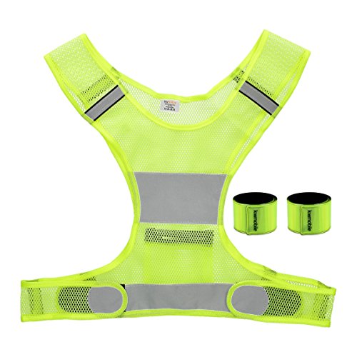 Kwmobile Gilet Catarifrangente di Sicurezza - 1x