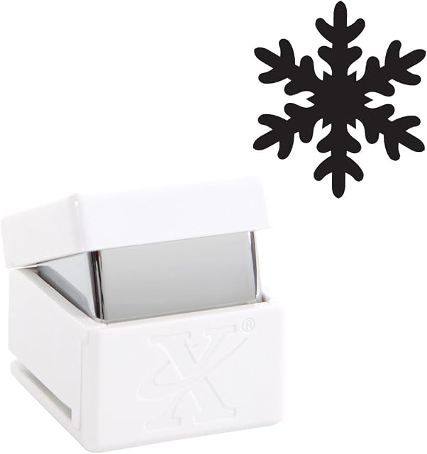 Xcut 300 GSM Snow Crystal Medium Palm Punch, White