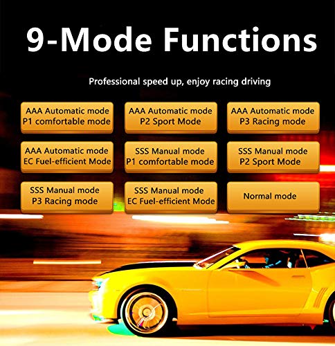 Throttle Response Controller,9 Drive 9-Mode Universal Electronic Throttle Controller For Dodge Maserati Chrysler Jeep(807)