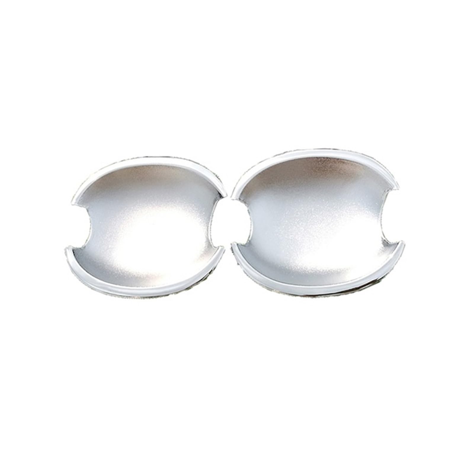 Drezzo Car Exterior Door Handle Chrome Door Handle Cover Trim Set Protection for VW Up E-Up 2011-2019(Bowl 2 Door)