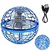 Produktbild FlyNova Pro Schwenkbares Flugsensor-Spielzeug, Verbesserte Bunte RGB-Beleuchtung Fingerspitzen-Spielzeug, Kinder Freisprech-Bewegungssensor Flying Ball, Interaktives Familienspielzeug(Blau)