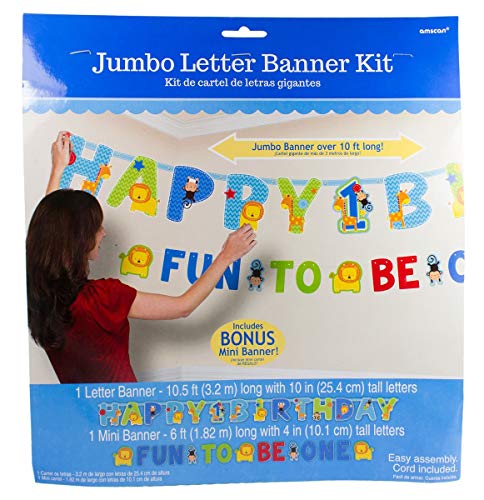 Amscan One Wild Boy - Festone Decorativo per