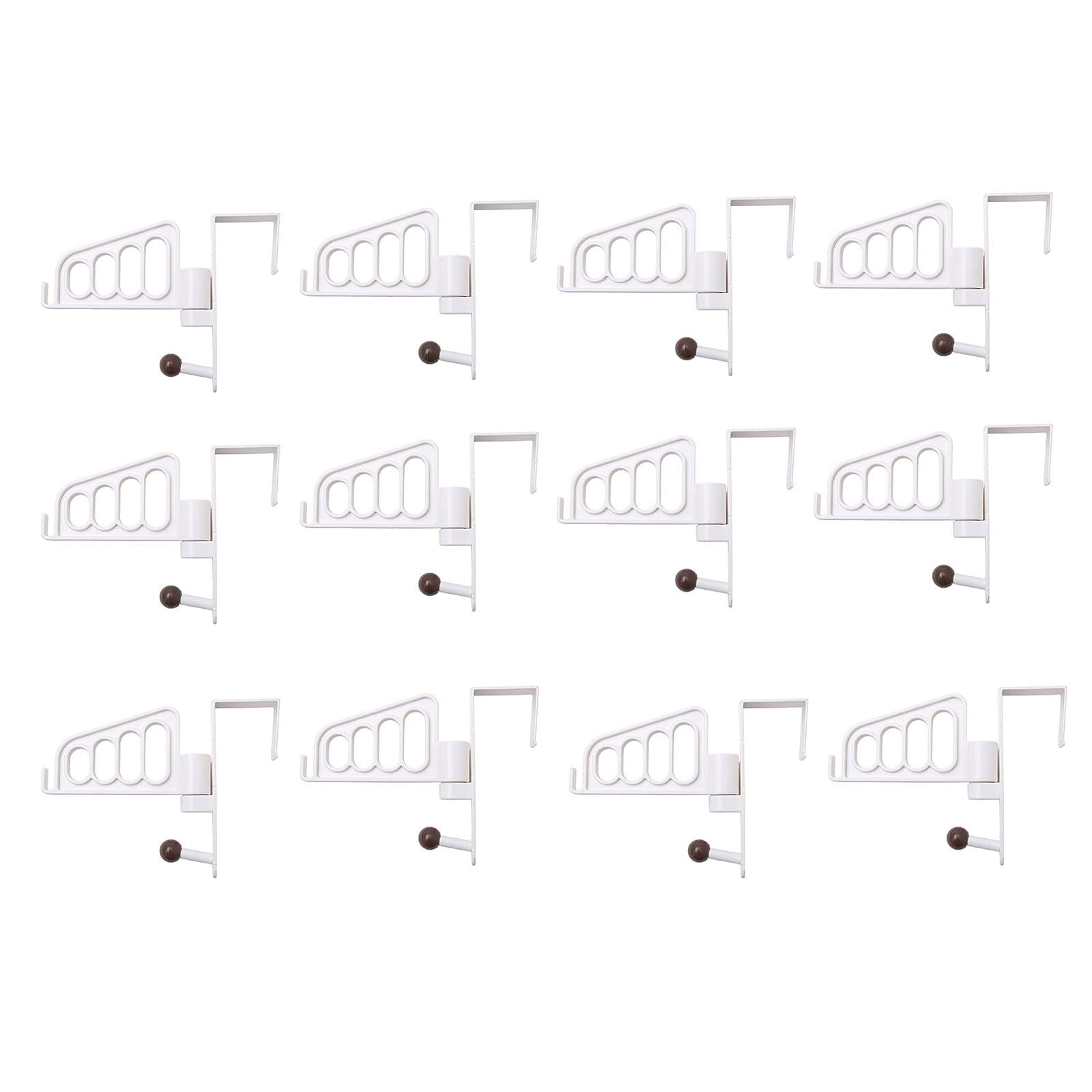 Zenithia Ganchos Para Puerta,Colgador Para Puertas,Gancho De Puerta Ahorro De Espacio,Percheros Puerta,Perchero Puerta Dormitorio,Percheros Puerta Habitacion,Para Colgar Ropa,Toallas,Bolsos