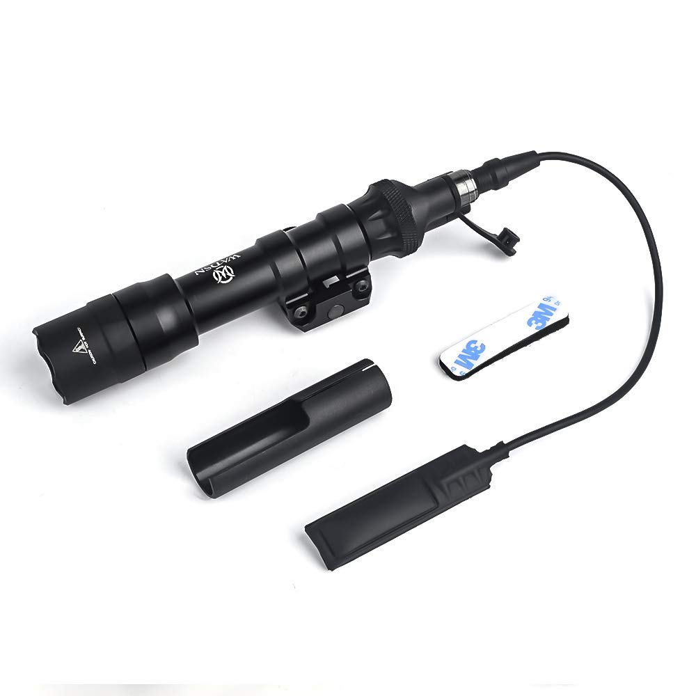 Torcia Tattica M300A Da 600 Lumen - Per Picatinny Rail, Con Interruttore Remoto - Foto 3