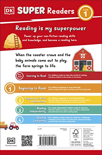 DK Super Readers Level 1 A Day on the Farm