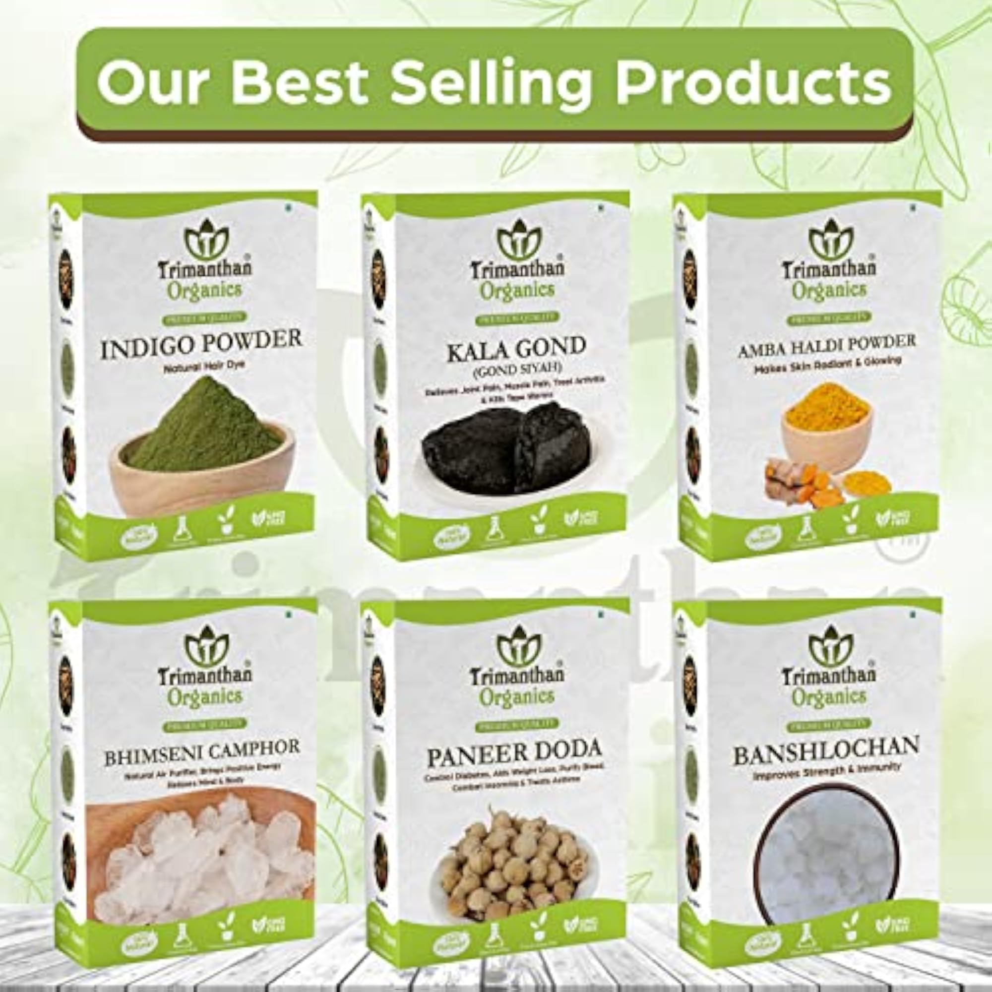 TRIMANTHAN ORGANICS Babool Gond, 250 GM Organic Protein Supplement