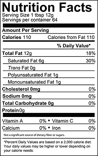 Palm Oil - 1 Quart - 32 Oz - Rspo Certified - Sustainable - Food Grade - Kosher - Not Hydrogenated - Safety Sealed Hdpe Container With Resealable Cap #TOP7