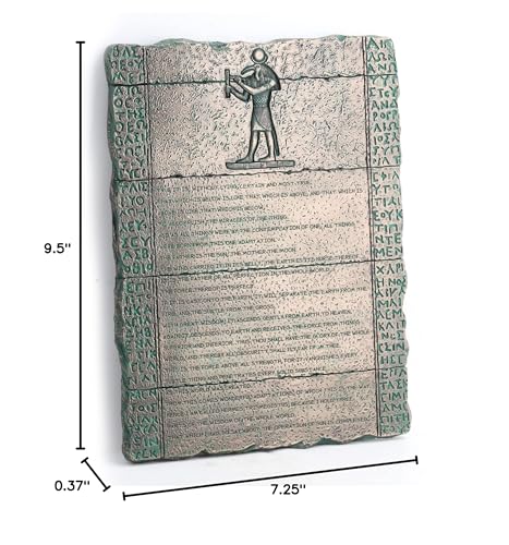 Escultura Decorativa de Hermes con Acabado Bronce miniatura 6