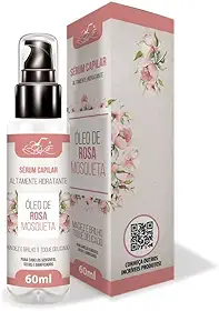 Sérum Capilar Belkit Óleo de Rosa Mosqueta 60ml – Nutrição, Brilho e Reparação