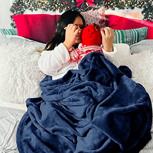 Image of VAS COLLECTIONS Premium Plush Summer Double Bed Dohar /AC Blanket | 300 GSM Reversible Lightweight Cozy Soft for Bed, Sofa, Couch, Travel & Camping| 220x230 cm - Red & Maroon