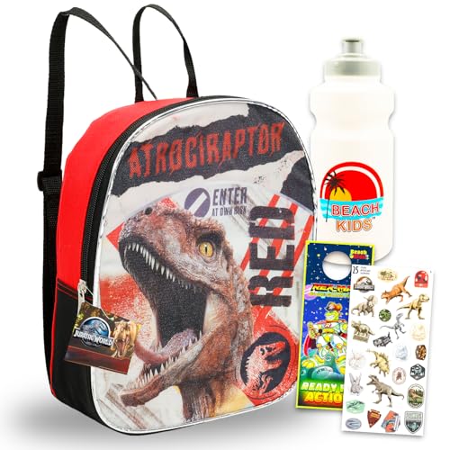 Jurassic World Rebirth Mini Backpack Set - Bundle with 11